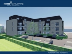 Perspektive Hofseite - Erstbezug: Moderne barrierearme 2-Zimmer-Neubauwohnung mit Terasse