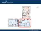 WE 14 Dachgeschoss - Penthouse-Wohnung im Neuabu, barrierearm, 3-Zimmer mit Balkon